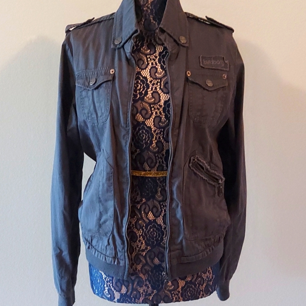 Military jacket gray